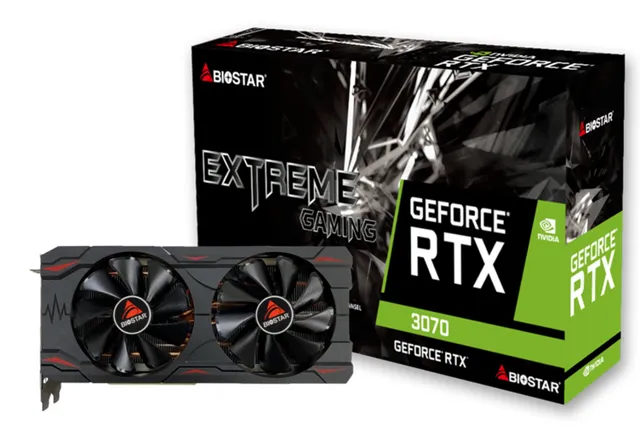 GeForce RTX 3070 - 8GB GDDR6 RAM - Grafikkort