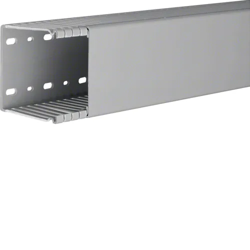 BA68008007030B, Kabelränna, Grå, PVC, V0, 88 mm, 2000 mm
