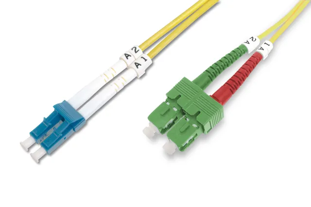 Fiber Optic Singlemode Patchcable SC to LC - 1m - 1m