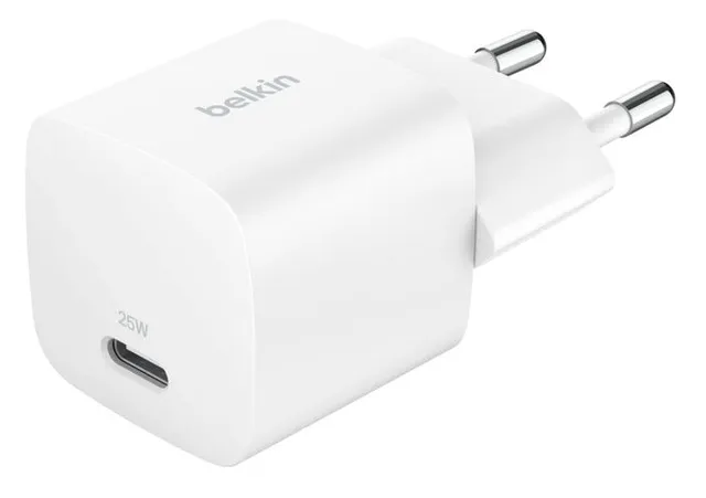 Väggladdare USB-C 25W Vit