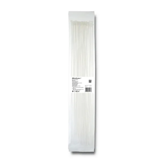 - Kabelsamlare - 50 cm - vit (paket om 50)