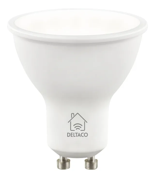 Smart Home LED-lampa GU10 / WiFi / 4.5W / 2700K-6500K / Dimbar