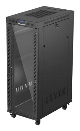 FF01 series - rack - 600 x 1000 flat pack with glass door LCD - 32U