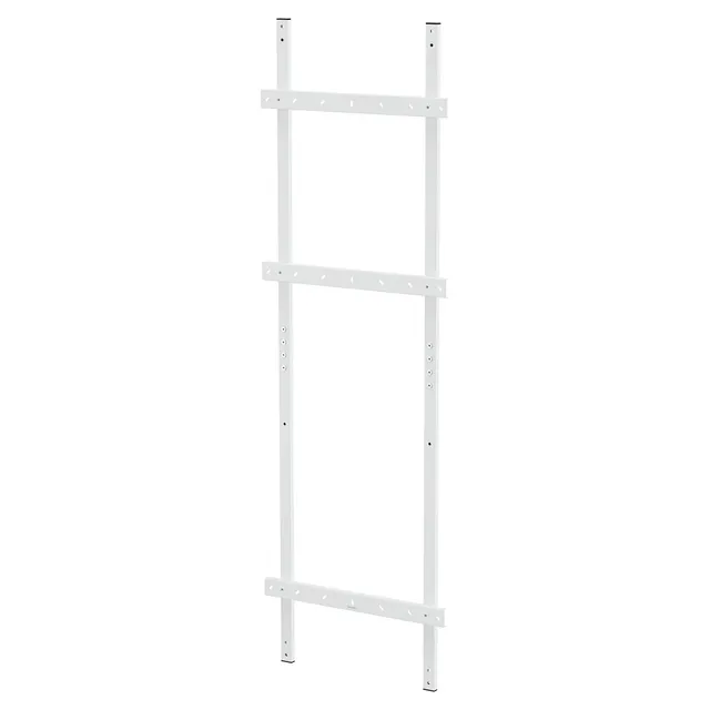 Office Floor-Wall Support for Heigth-Adjustable Mount
