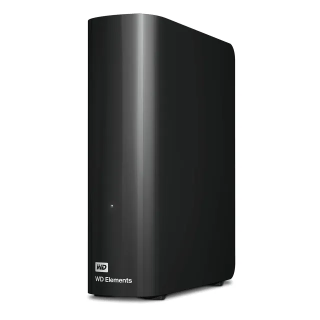 WD Elements Desktop WDBWLG0160HBK - Hårddisk - 16 TB - extern (desktop) - USB 3.0 - svart