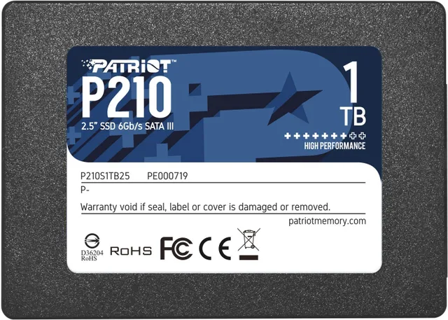 P210 SSD - 1TB - SATA-600 - 2.5"