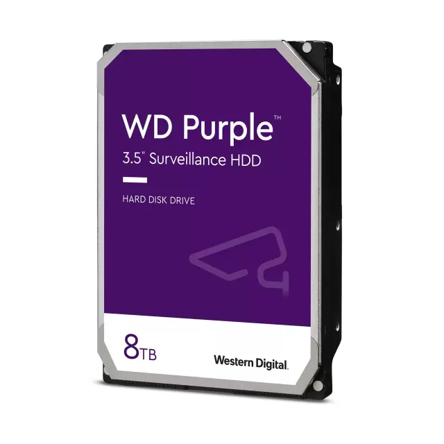 Purple - 8TB - Hårddisk - WD85PURZ - SATA-600 - 3,5"