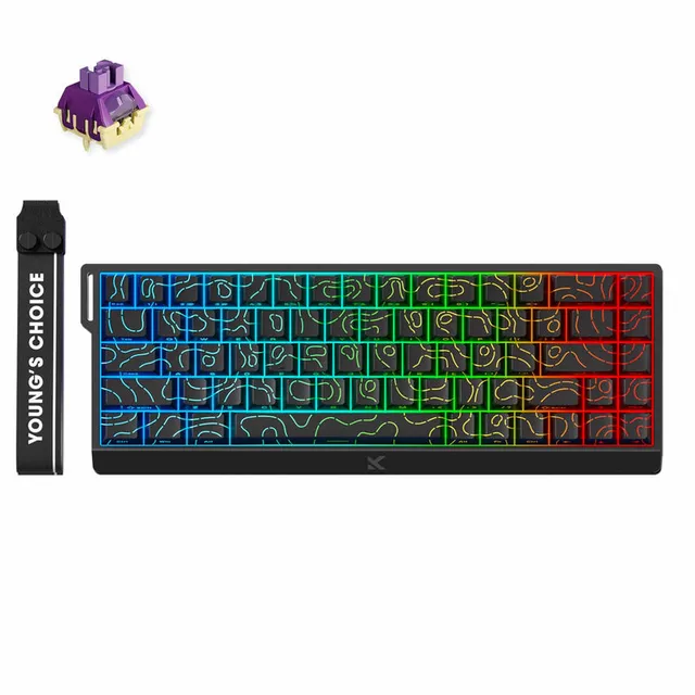 Ace 68 TTC Dragon Lord Hall Effect - Gaming Keyboard - Utan numpad - Engelska (US) - Svart