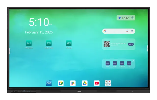 Creative Touch 3753RK - 75 Diagonal klass 3-Series LED-bakgrundsbelyst LCD-skärm - interaktiv - Android - 4K UHD (2160p) 3840 x 2160