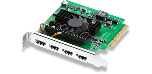 DeckLink Quad HDMI Recorder - Videofångstadapter - PCIe 3.0 x8 - NTSC, PAL