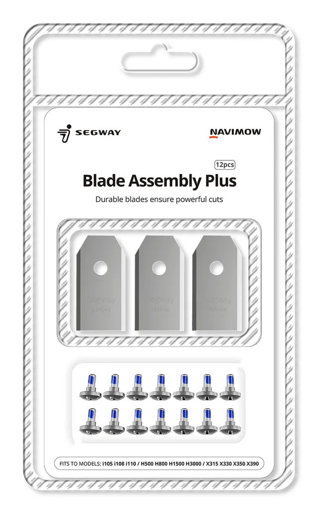 Blade Assembly Plus gräsklipparknivar, 12 st