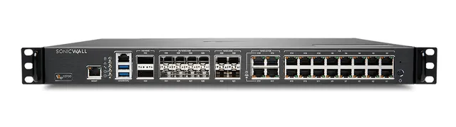 SonicWall NSsp 10700 - Essential Edition - säkerhetsfunktion - med 1 års TotalSecure - 5GbE, 2.5GbE, 40GbE, 100GbE, 25GbE - 1U - kan monteras i rack