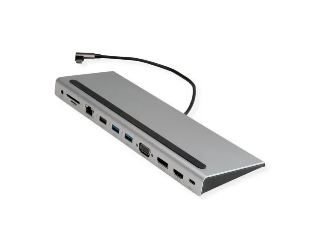 VALUE - docking station - USB-C 3.2 Gen 2 - VGA HDMI DP - 1GbE