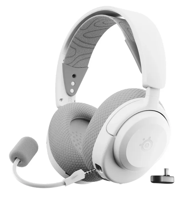Arctis Nova 3 WL trådlöst gaming-headset (vit)