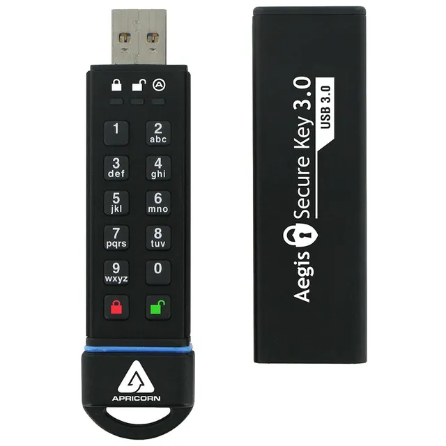 Aegis Secure Key 3.0 - 120GB - USB-minne