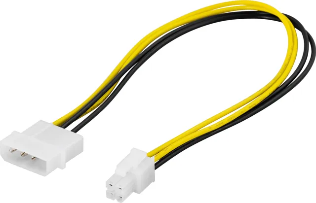 Adapter 4 pins 12V till ATX 12V