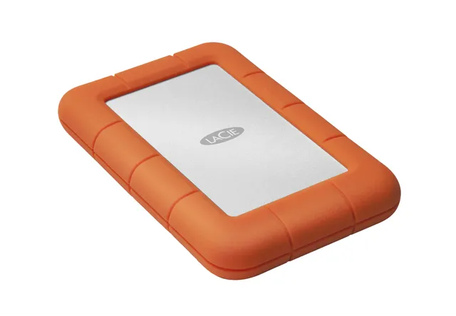 LaCie Rugged Mini - Hårddisk - 1 TB - extern (portabel) - USB 3.0 - 5400 rpm