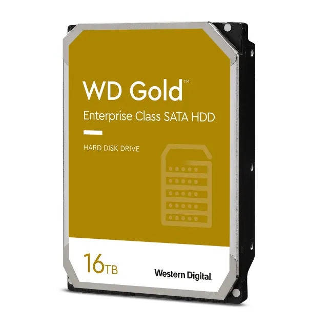 Gold - 16TB - Hårddisk - WD161KRYZ - SATA-600 - 3,5"