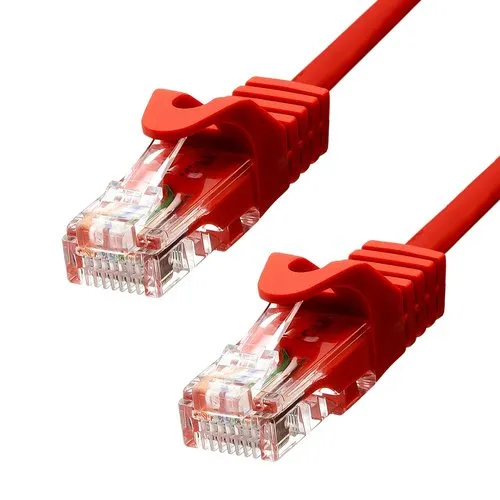 - Patch-kabel - RJ-45 (hane) till RJ-45 (