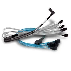 - Intern SAS-kabel - Slim SAS (SFF-8654) (hane) till U.2 (SFF-8639) - 1 m
