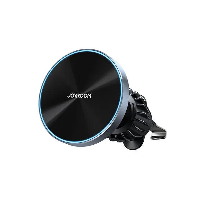 Car Grille Holder JR-ZS240 with Qi Inductive Charger (Black)