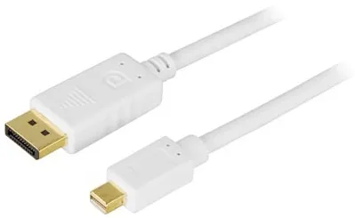 DisplayPort till Mini DisplayPort - 3m - Vit