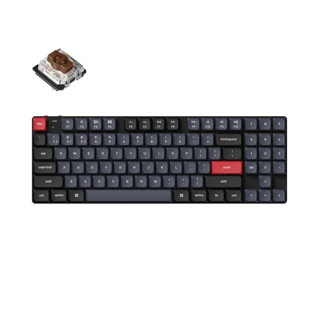 K13 Pro Low Profile Trådlöst Tangentbord RGB Aluminium [Gateron G Pro
