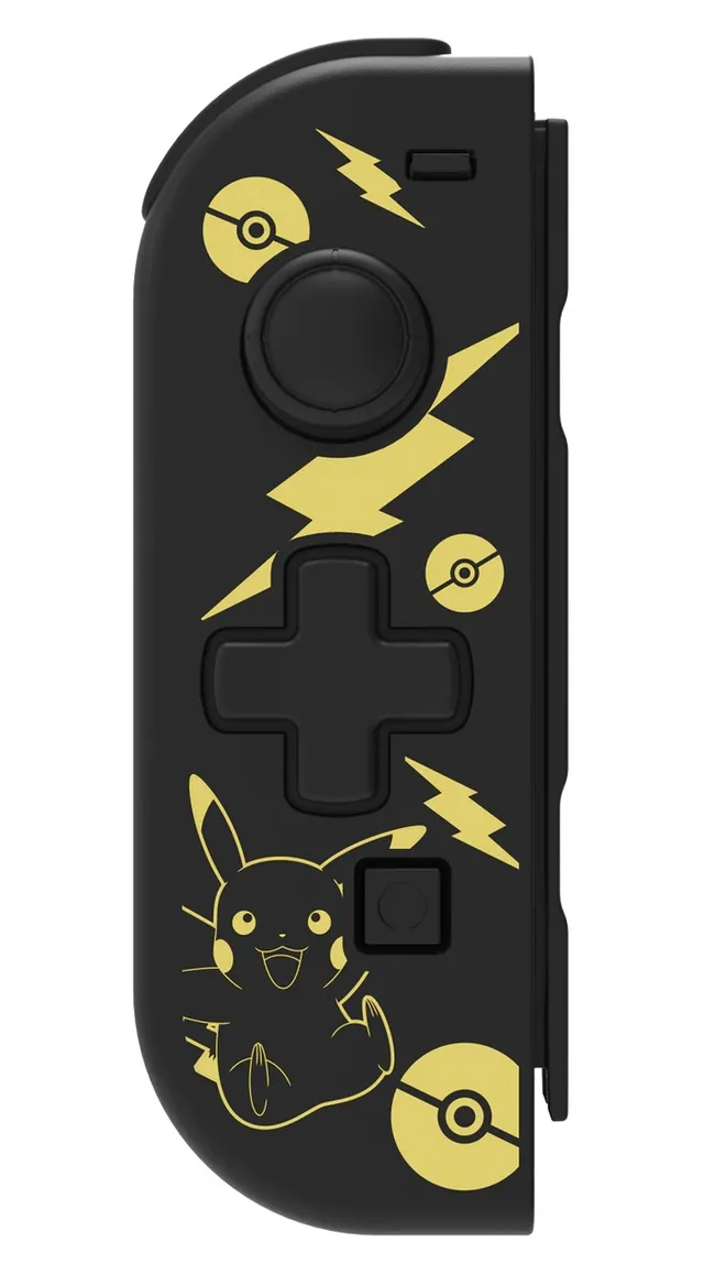 D-Pad Controller (L) - Pokémon: Pikachu Black & Gold - spelkontroll - kabelansluten - för Nintendo Switch