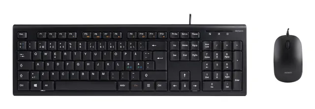 Keyboard Kit With Mouse (Nordic) - Tastatur & Mus set - Nordisk