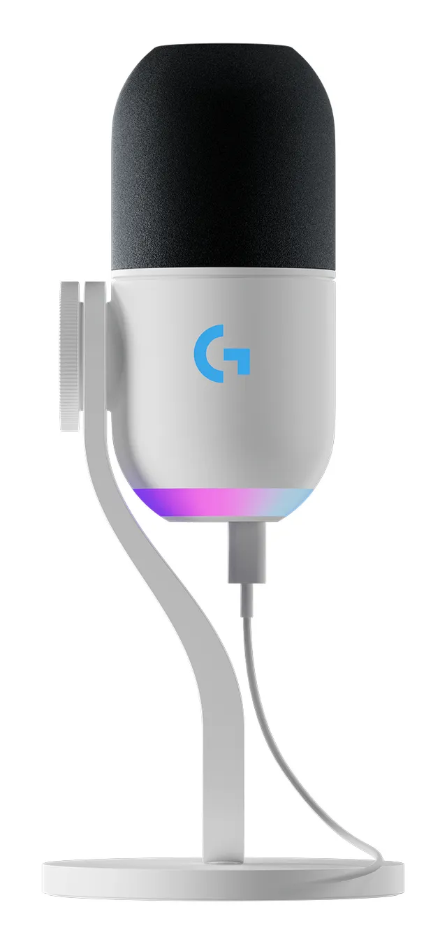 Yeti GX Dynamic RGB Gaming Mic med LIGHTSYNC, Off-white
