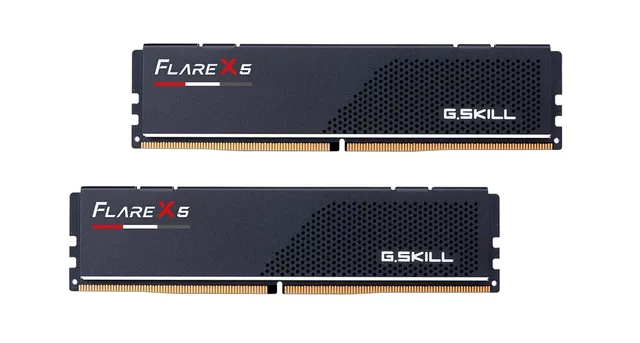 Flare X5 DDR5-5600 - 32GB - CL36 - Dual Channel (2 pcs) - AMD EXPO & Intel XMP - Svart