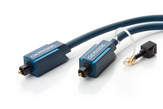 Toslink-kabel Premiumkabel | 1x Toslink-kontakt 1x Toslink-kontakt | 1,0 m | Polymerfiberoptisk kabel