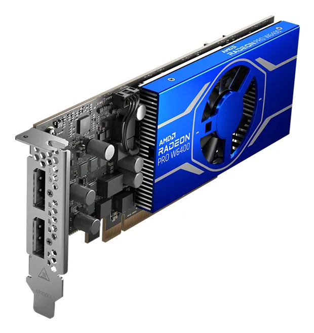 RADEON PRO W6400 4GB PCIE 4.0 X4 2XDP 4GB GDDR6