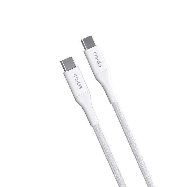 USB-C -kaapeli, 100 W, 2 m, valkoinen