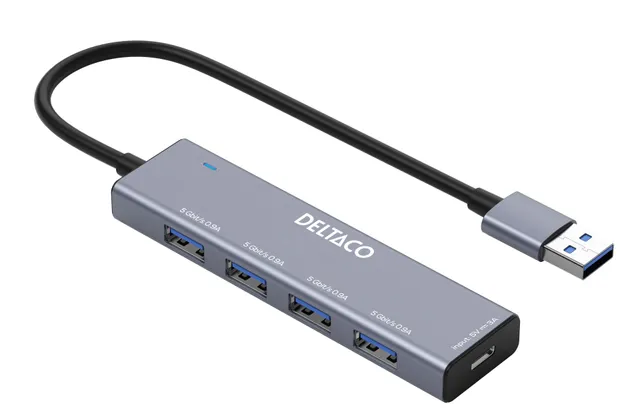 - Hubb - 5 Gbps, USB-A - 4 x SuperSpeed US