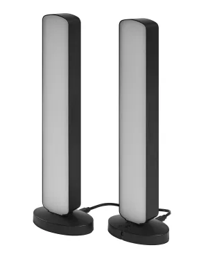 SMART+ Mood Light Bar 480lm 8W RGB+827-865 black WiFi