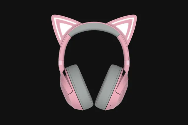Kraken Kitty V2 BT - Headset - fullstorlek - Bluetooth - trådlös - ljudisolerande