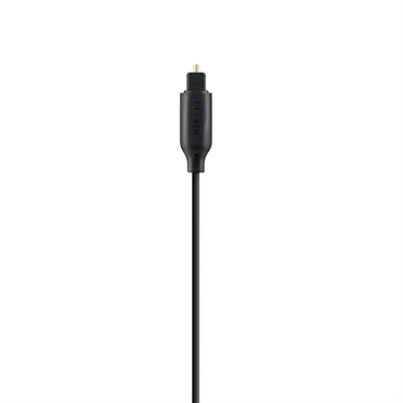 F3Y093BT1M TOSLINK kullattu -kaapeli, 1 m, musta