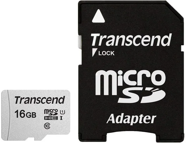 300S microSD/SD - 95MB/s - 16GB