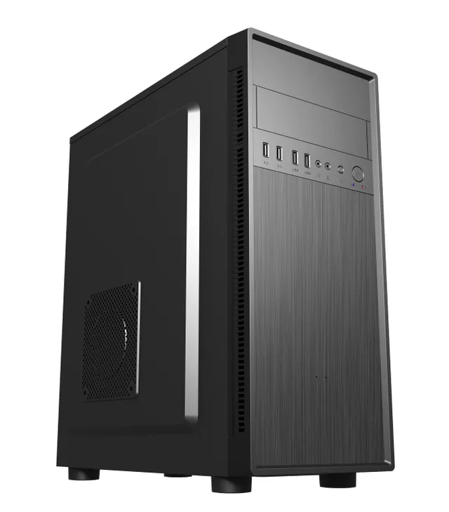 Fornax 160 - tower - ATX - Chassi - Tower - Svart