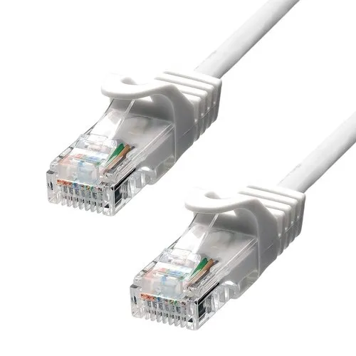 - Patch-kabel - RJ-45 (hane) till RJ-45 (