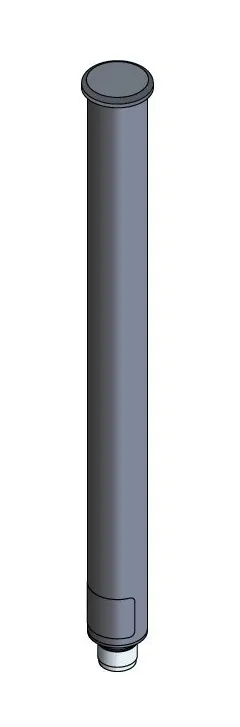 Aironet Dual-Band Omnidirectional Antenna - Antenn - 6 dBi (för 2,4 GHz), 8 dBi (för 5 GHz) - rundstrålande - utomhus - grå - återanvänd - för P