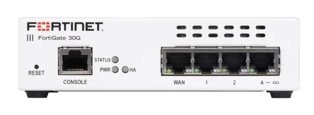 FORTIWIFI-30G 4 X GE RJ45 PORTS FWF-30G-E
