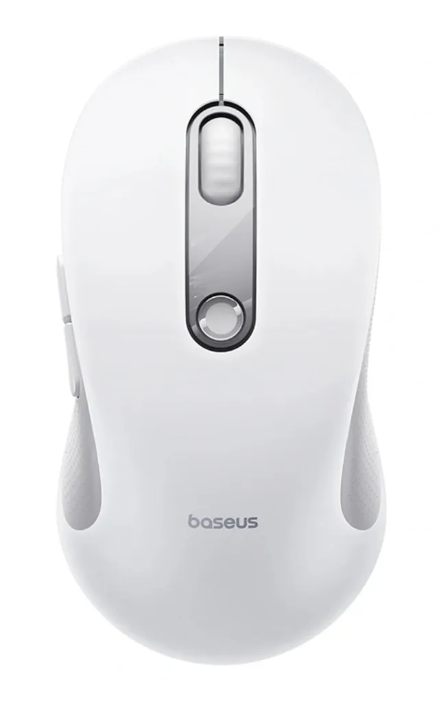 F02 Wireless Ergonomic Bluetooth Mouse - White - Vit