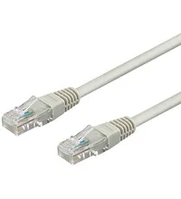 Patchkabel CAT 5e, U/UTP, grå, 25 m kopparklädd aluminiumtråd (CCA)
