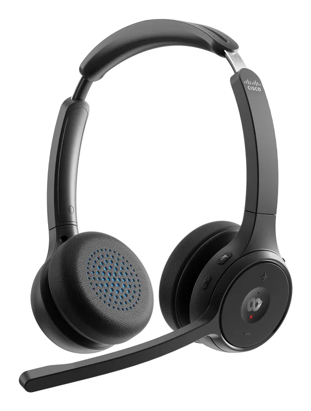 Headset 722 - Headset - på örat - Bluetooth - trådlös - kolsvart - Cisco Webex Certified