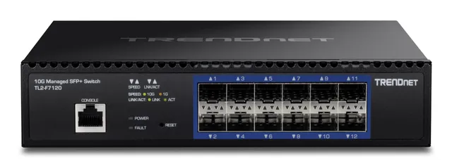 TL2-F7120 - switch - 12 ports - Managed - rack-mountable - TAA Compliant