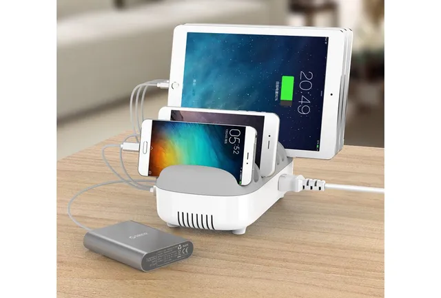 10 Ports USB Charging Dock Station With EU Plug