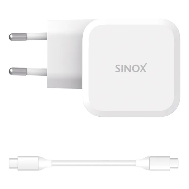 Macbook™ USB C 65W GaN ersättningsladdare Strömförsörjning - ATX - 80 Plus