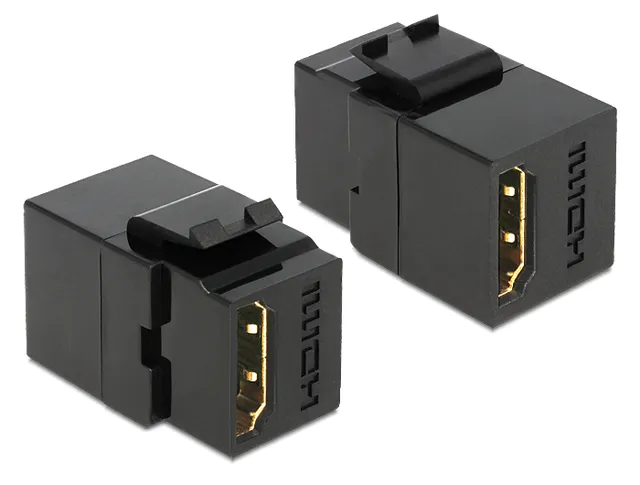 Keystone Module HDMI female > HDMI female black